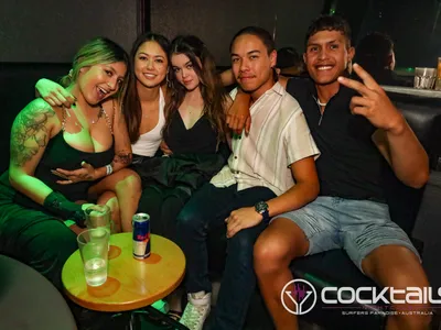 A professional photo of guests enjoying themselves at Cocktails Nightclub from our gallery.