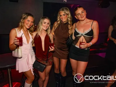 A professional photo of guests enjoying themselves at Cocktails Nightclub from our gallery.