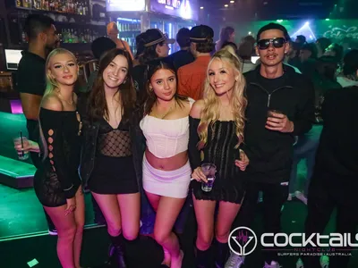 A professional photo of guests enjoying themselves at Cocktails Nightclub from our gallery.