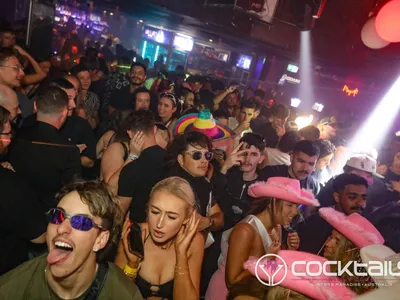 A professional photo of guests enjoying themselves at Cocktails Nightclub from our gallery.