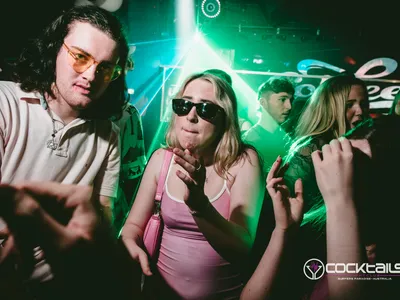 A professional photo of guests enjoying themselves at Cocktails Nightclub from our gallery.