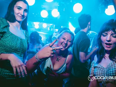 A professional photo of guests enjoying themselves at Cocktails Nightclub from our gallery.