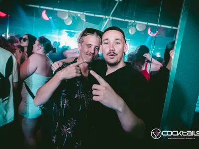 A professional photo of guests enjoying themselves at Cocktails Nightclub from our gallery.