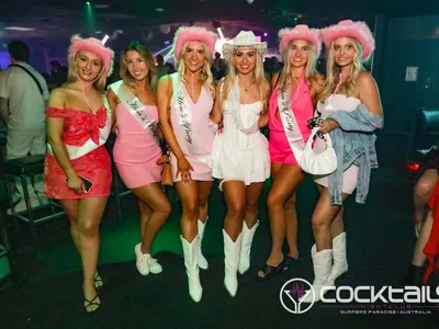 A professional photo of guests enjoying themselves at Cocktails Nightclub from our gallery.