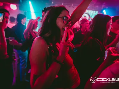 A professional photo of guests enjoying themselves at Cocktails Nightclub from our gallery.