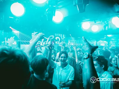 A professional photo of guests enjoying themselves at Cocktails Nightclub from our gallery.