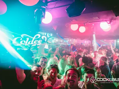 A professional photo of guests enjoying themselves at Cocktails Nightclub from our gallery.