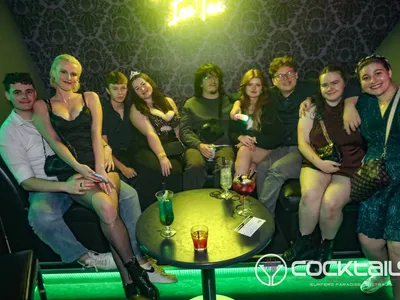 A professional photo of guests enjoying themselves at Cocktails Nightclub from our gallery.