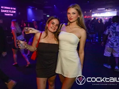 A professional photo of guests enjoying themselves at Cocktails Nightclub from our gallery.