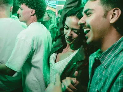 A professional photo of guests enjoying themselves at Cocktails Nightclub from our gallery.