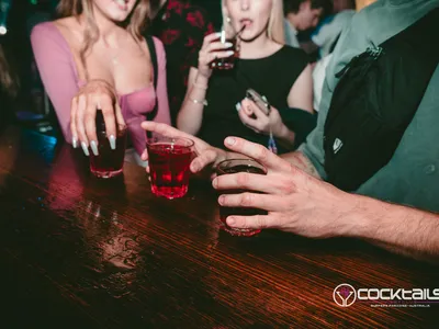 A professional photo of guests enjoying themselves at Cocktails Nightclub from our gallery.