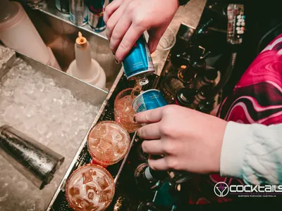 A professional photo of guests enjoying themselves at Cocktails Nightclub from our gallery.