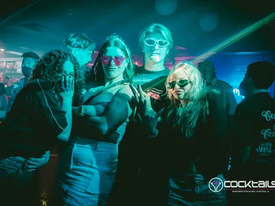 A professional photo of guests enjoying themselves at Cocktails Nightclub from our gallery.