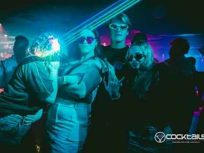 A professional photo of guests enjoying themselves at Cocktails Nightclub from our gallery.