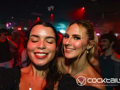 A professional photo of guests enjoying themselves at Cocktails Nightclub from our gallery.