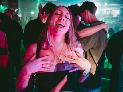 A professional photo of guests enjoying themselves at Cocktails Nightclub from our gallery.