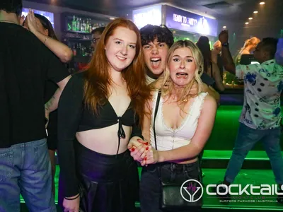 A professional photo of guests enjoying themselves at Cocktails Nightclub from our gallery.