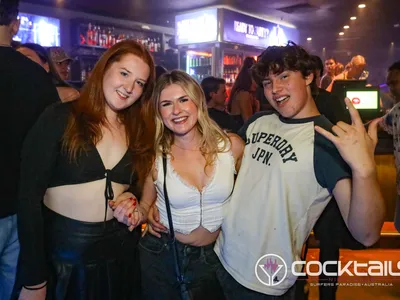 A professional photo of guests enjoying themselves at Cocktails Nightclub from our gallery.