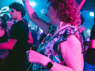 A professional photo of guests enjoying themselves at Cocktails Nightclub from our gallery.