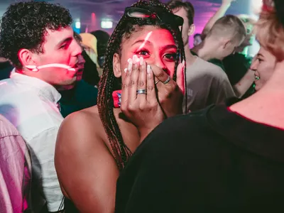 A professional photo of guests enjoying themselves at Cocktails Nightclub from our gallery.