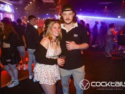 A professional photo of guests enjoying themselves at Cocktails Nightclub from our gallery.