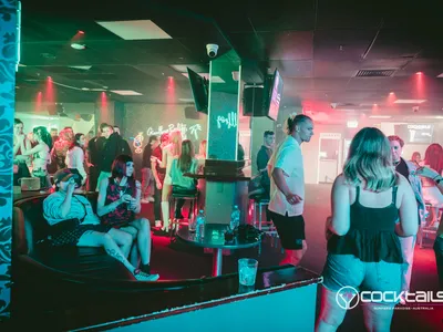 A professional photo of guests enjoying themselves at Cocktails Nightclub from our gallery.