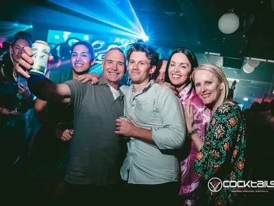 A professional photo of guests enjoying themselves at Cocktails Nightclub from our gallery.