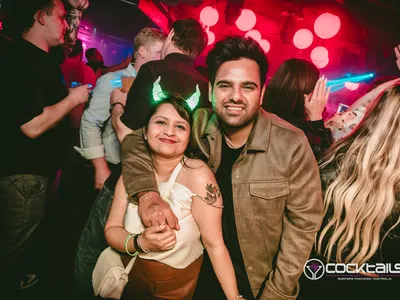 A professional photo of guests enjoying themselves at Cocktails Nightclub from our gallery.