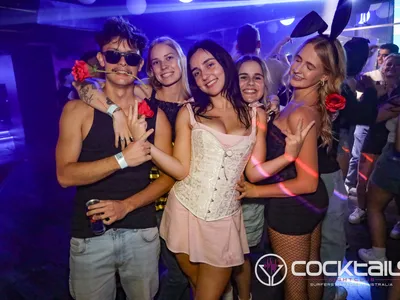 A professional photo of guests enjoying themselves at Cocktails Nightclub from our gallery.