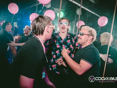 A professional photo of guests enjoying themselves at Cocktails Nightclub from our gallery.