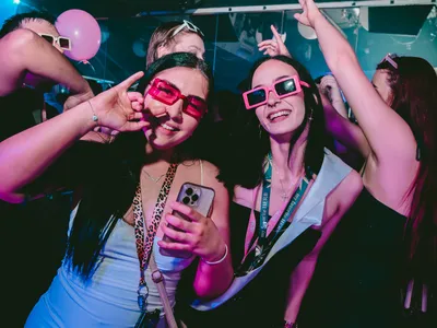 A professional photo of guests enjoying themselves at Cocktails Nightclub from our gallery.