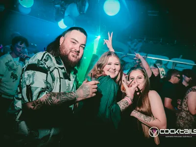 A professional photo of guests enjoying themselves at Cocktails Nightclub from our gallery.