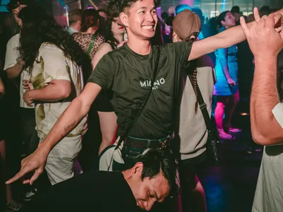 A professional photo of guests enjoying themselves at Cocktails Nightclub from our gallery.