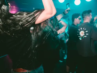 A professional photo of guests enjoying themselves at Cocktails Nightclub from our gallery.