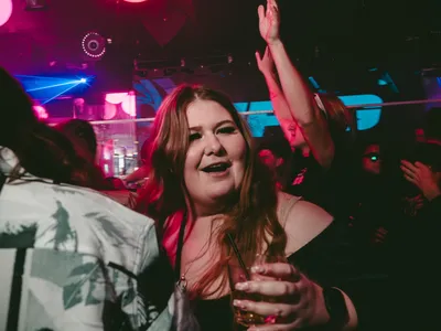 A professional photo of guests enjoying themselves at Cocktails Nightclub from our gallery.