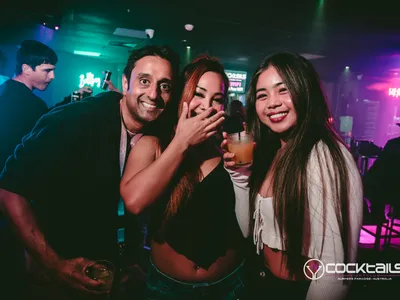 A professional photo of guests enjoying themselves at Cocktails Nightclub from our gallery.