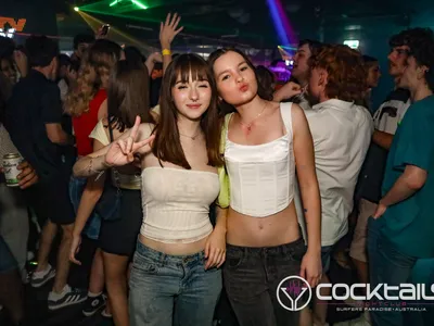 A professional photo of guests enjoying themselves at Cocktails Nightclub from our gallery.