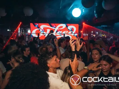 A professional photo of guests enjoying themselves at Cocktails Nightclub from our gallery.