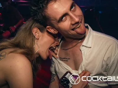 A professional photo of guests enjoying themselves at Cocktails Nightclub from our gallery.