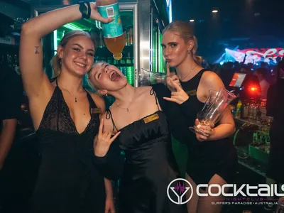 A professional photo of guests enjoying themselves at Cocktails Nightclub from our gallery.