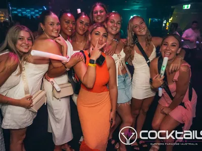 A professional photo of guests enjoying themselves at Cocktails Nightclub from our gallery.