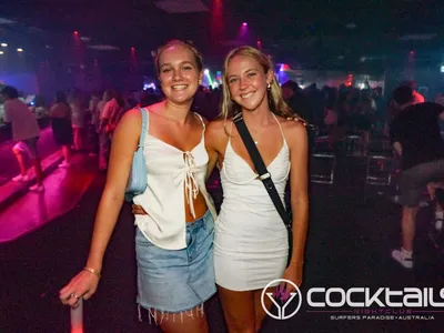 A professional photo of guests enjoying themselves at Cocktails Nightclub from our gallery.