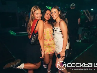 A professional photo of guests enjoying themselves at Cocktails Nightclub from our gallery.