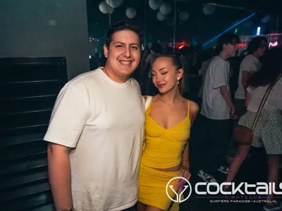 A professional photo of guests enjoying themselves at Cocktails Nightclub from our gallery.