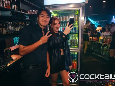 A professional photo of guests enjoying themselves at Cocktails Nightclub from our gallery.