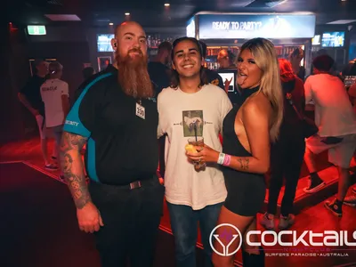 A professional photo of guests enjoying themselves at Cocktails Nightclub from our gallery.