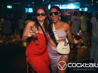 A professional photo of guests enjoying themselves at Cocktails Nightclub from our gallery.