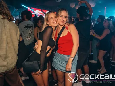 A professional photo of guests enjoying themselves at Cocktails Nightclub from our gallery.