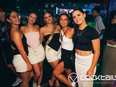 A professional photo of guests enjoying themselves at Cocktails Nightclub from our gallery.