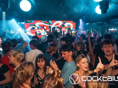 A professional photo of guests enjoying themselves at Cocktails Nightclub from our gallery.